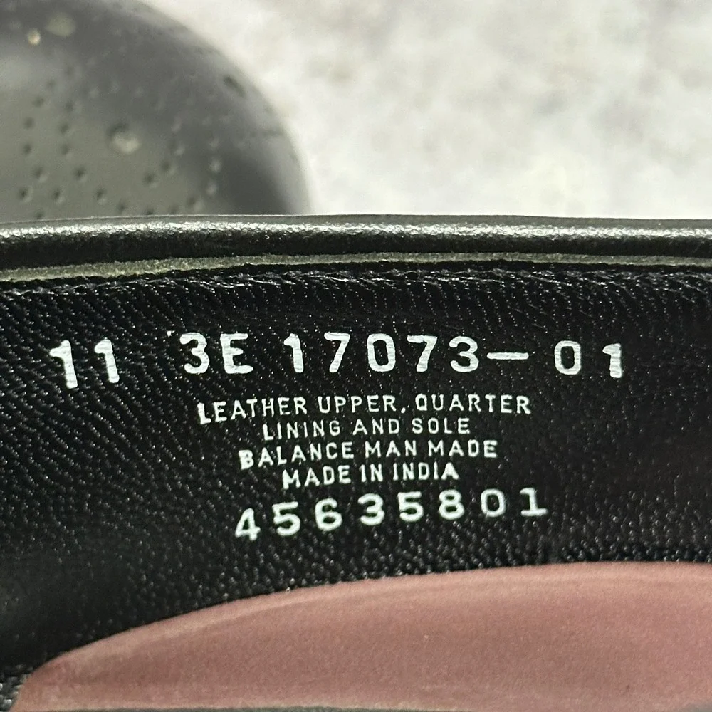 Florsheim Lexington Wingtip Tassel Loafer Mens 11 3E Blk Leather 17073-01 Dress